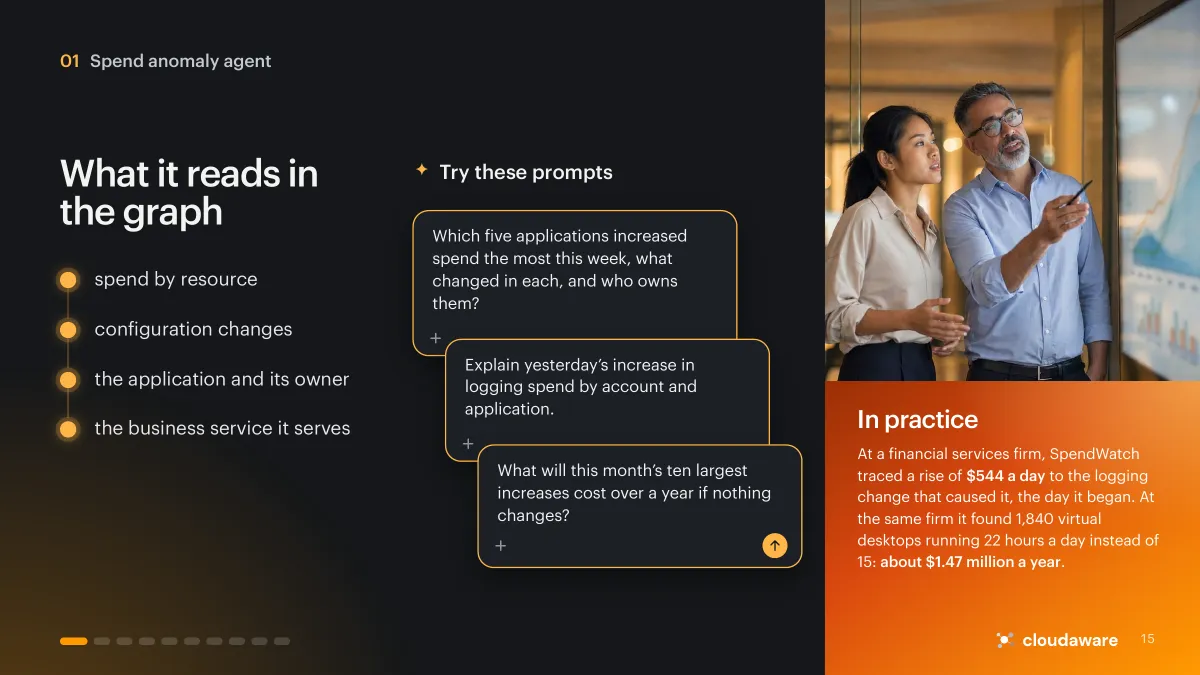 Page 15 of Building CloudOps Agents with ServiceGraph